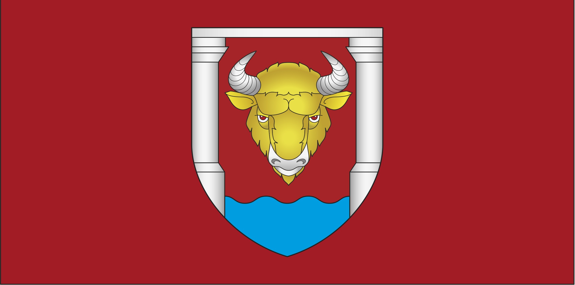 Флаг Гродзенскага раёна